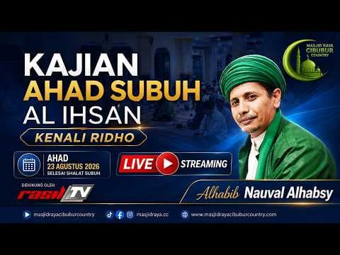 🔴 LIVE | HABIB NAUVAL ALHABSI || KAJIAN AHAD SUBUH