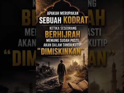Apakah Kodrat Ketika Hijrah seseorang "DIMISKINKAN"? #hijrah #miskin #kaya