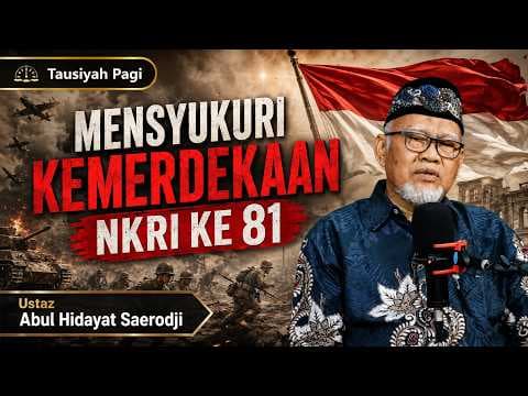 Mensyukuri Kemerdekaan NKRI Ke 81 || Ustaz Abul Hidayat Saerodji