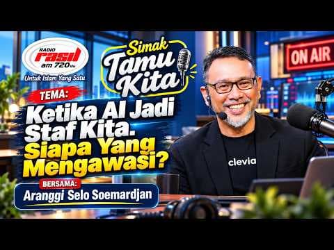 Ketika AI Jadi Staf Kita. Siapa yang Mengawasi? || Aranggi Selo Soemardjan