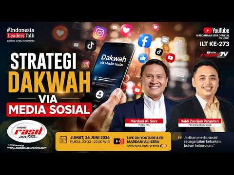 ILT || STRATEGI DAKWAH VIA MEDIA SOSIAL