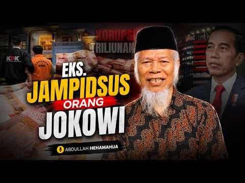 Abdullah Hehamahua : "Eks. Jampidsus Orang Jokowi"