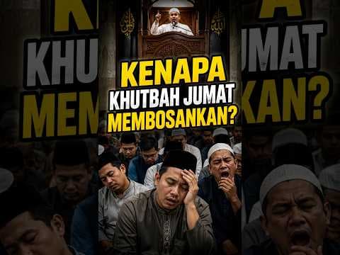 Kenapa Khutbah Jumat Sering kali Membosankan?