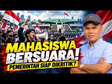 MAHASISWA MULAI BERSUARA! Bang Toni Rosyid Bongkar PR Besar Pemerintahan Prabowo