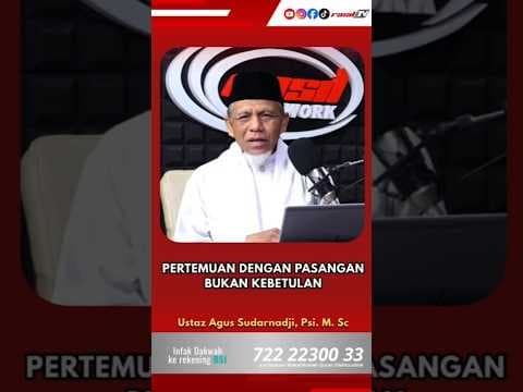 Pasangan Kita Adalah Takdir Kita Jadi Bersyukurlah. #syukur #pernikahan #ustazagussudarmadji