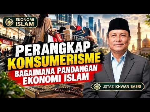 Perangkap Konsumerisme, Bagaimana Pandangan Ekonomi Islam || Ustaz Ikhwan Basri