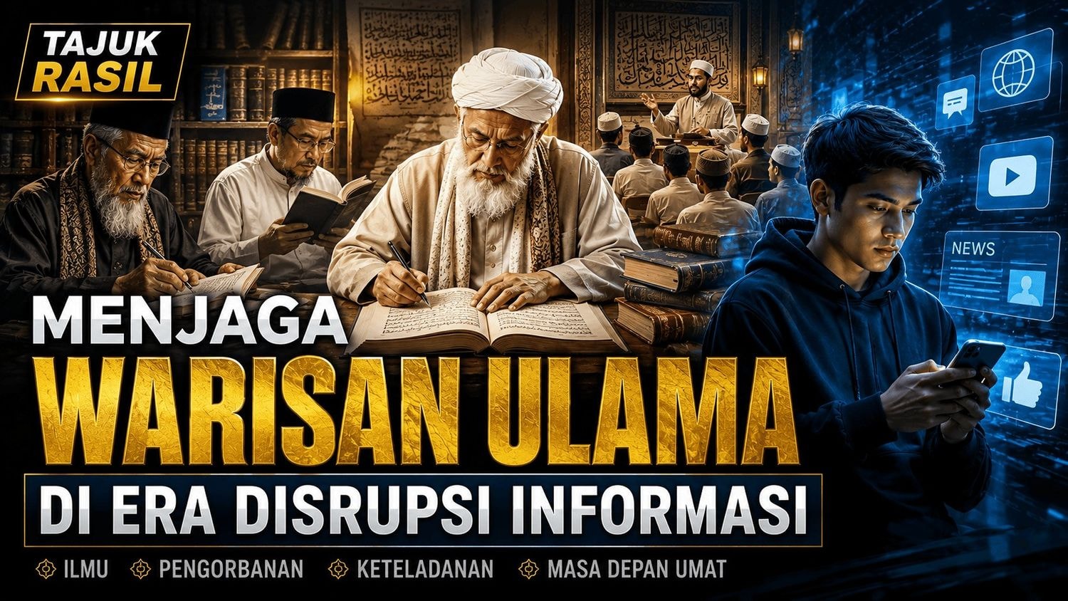 Menjaga Warisan Ulama di Era Disrupsi Informasi