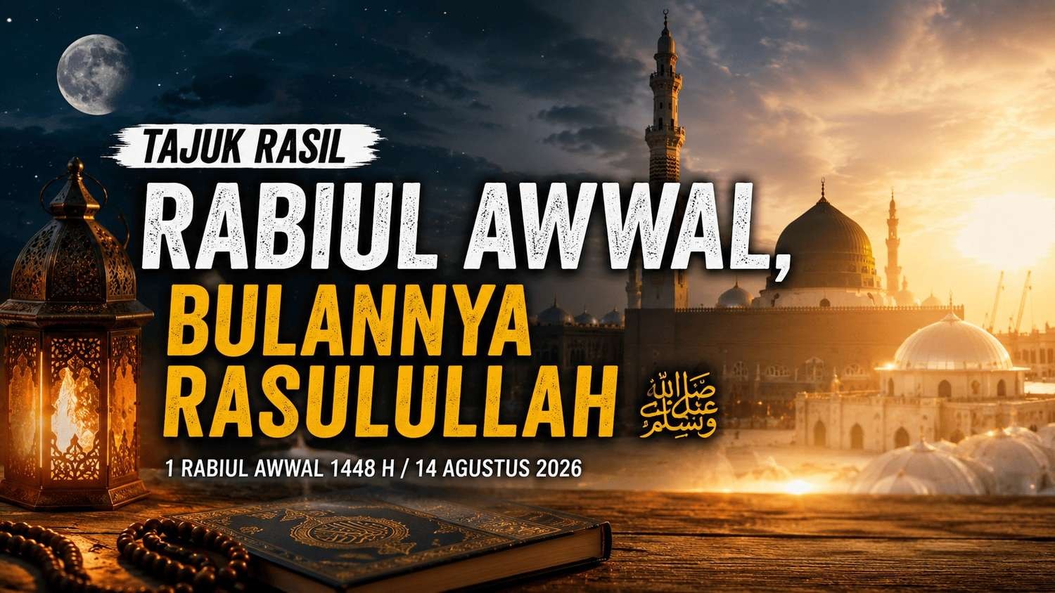 Rabiul Awwal, Bulannya Rasulullah ﷺ